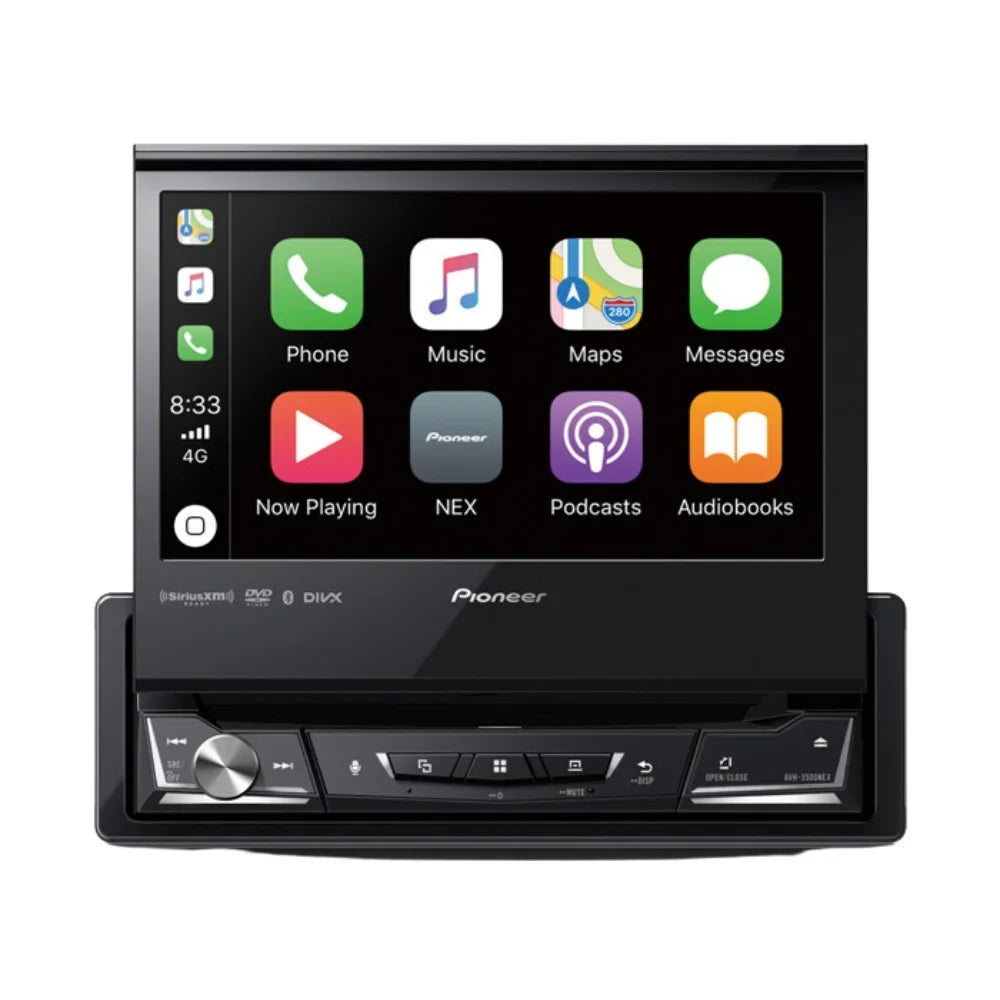 DVD w/ Bluetooth AVH-3500NEX Bullet Multimedia & Pioneer 6.8" Camera Receiver New
