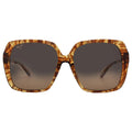 Medium Bronze, Maui Fashion Polarized Caramel Tiger/HCL® Women's Sunglasses, Poolside Jim