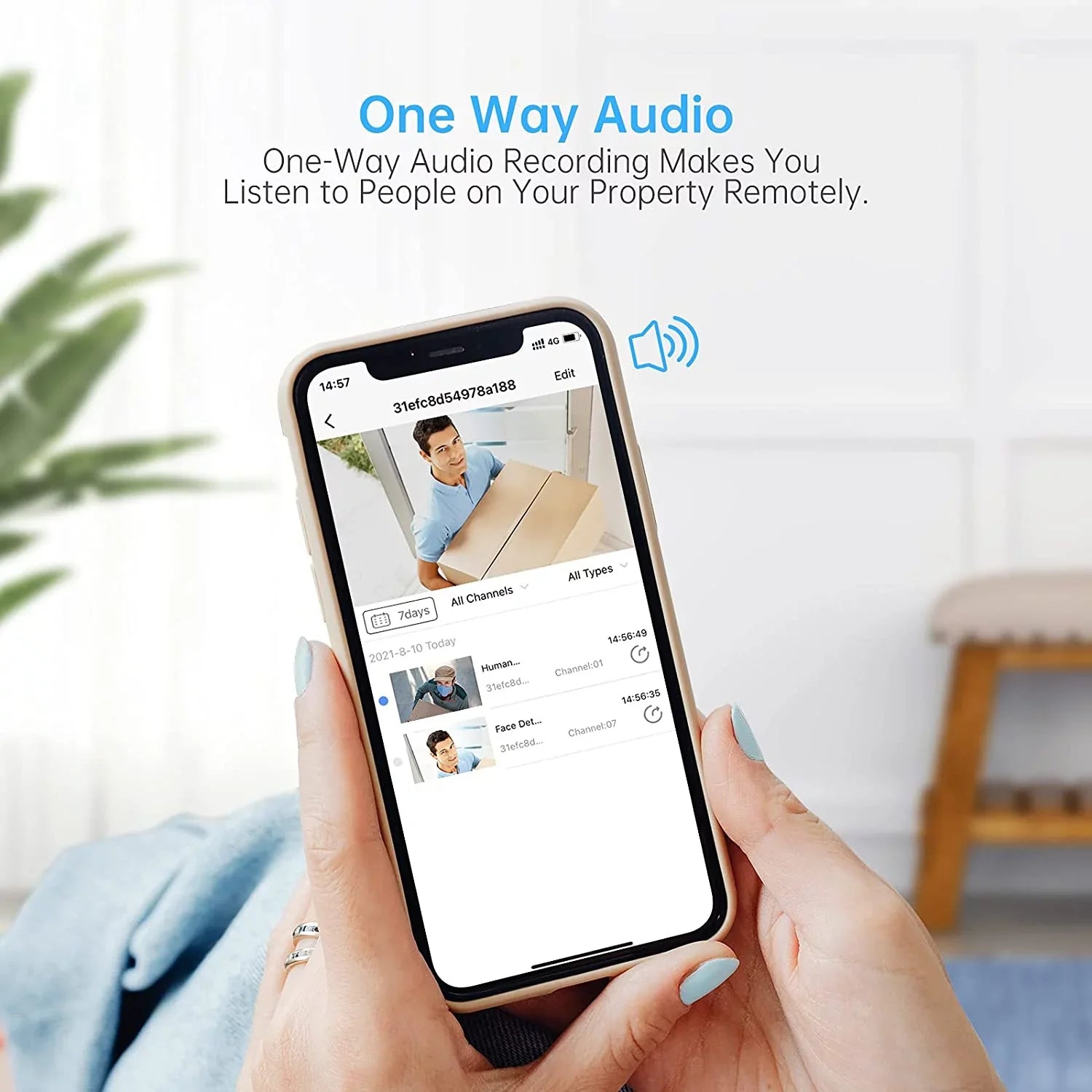 Cameras System Detection NVR than Outdoor HDD, Human System,Clearer 3MP Audio Surveillance WiFi Channel Camera Indoor 1080P,Night CCTV Kits, Vision,AI Security with 4Pcs with 8 Wireless 2TB SMONET