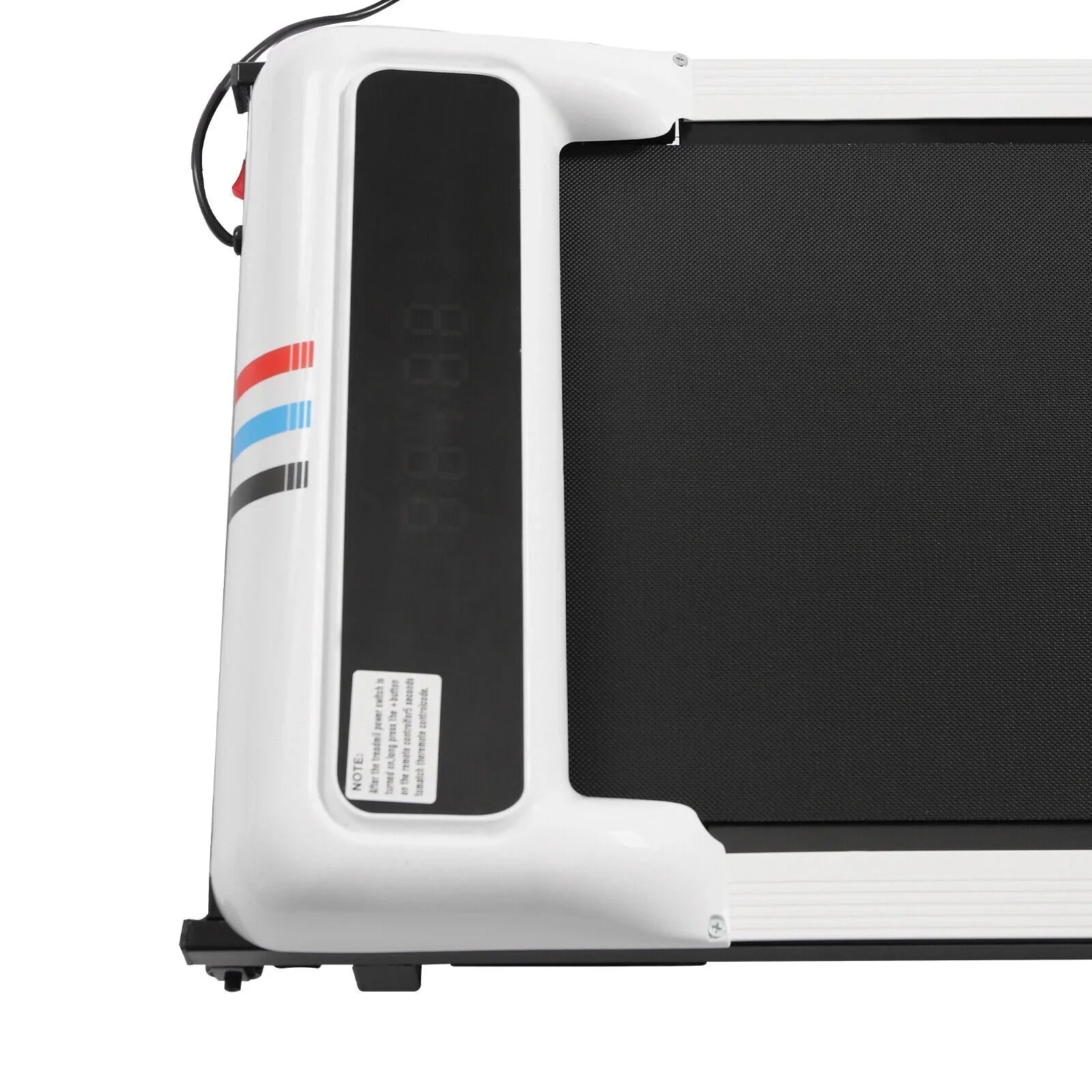 Control Jogging 2 Pad Home Remote Under Electric ZhdnBhnos Fitness Walking Treadmill in Portable Desk 600W 2.25HP Motorized 1 Running Machine