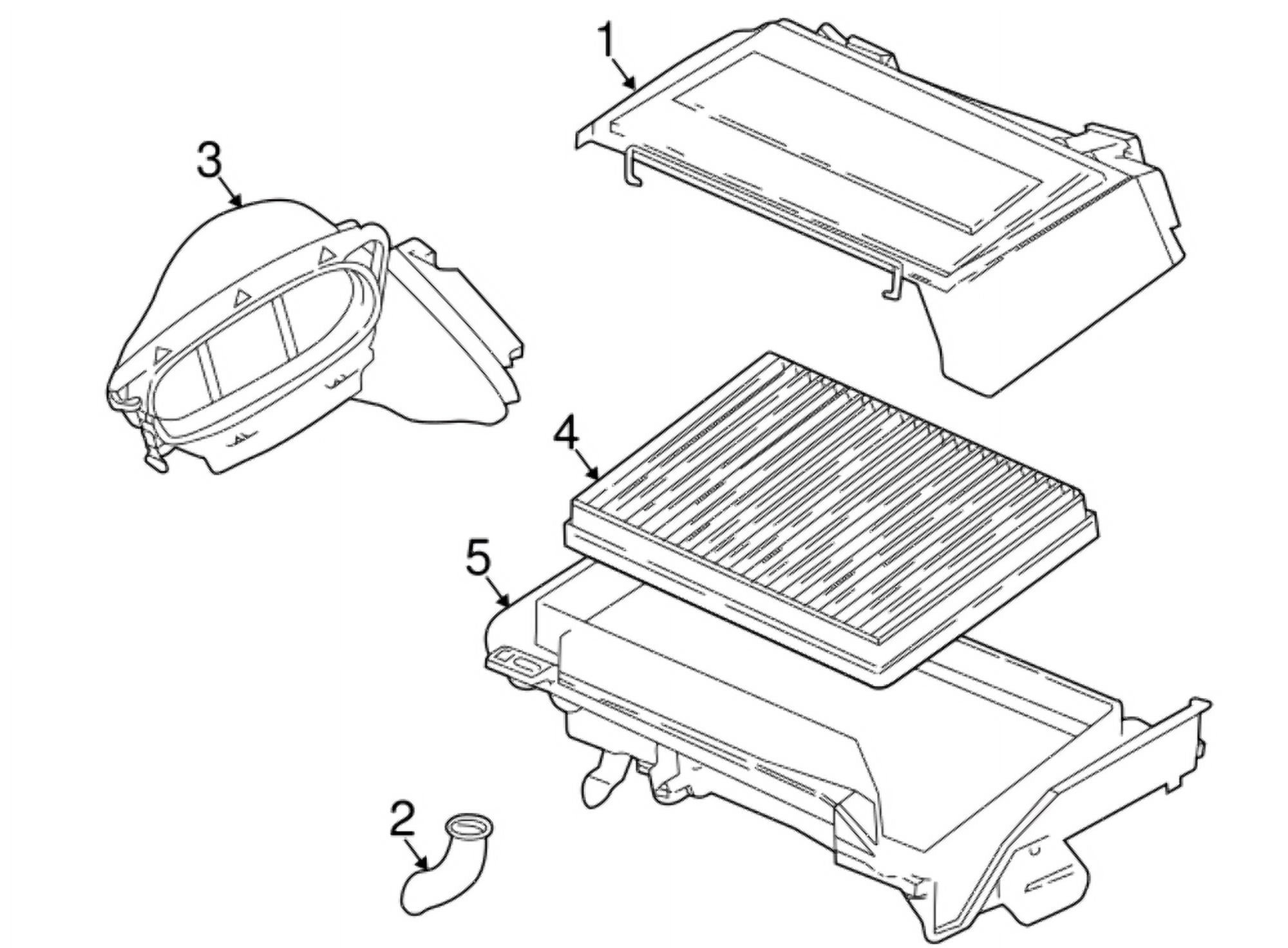 Micro-filter BMW Genuine 64318379620 OE Channe New Air Right (1997-2003)