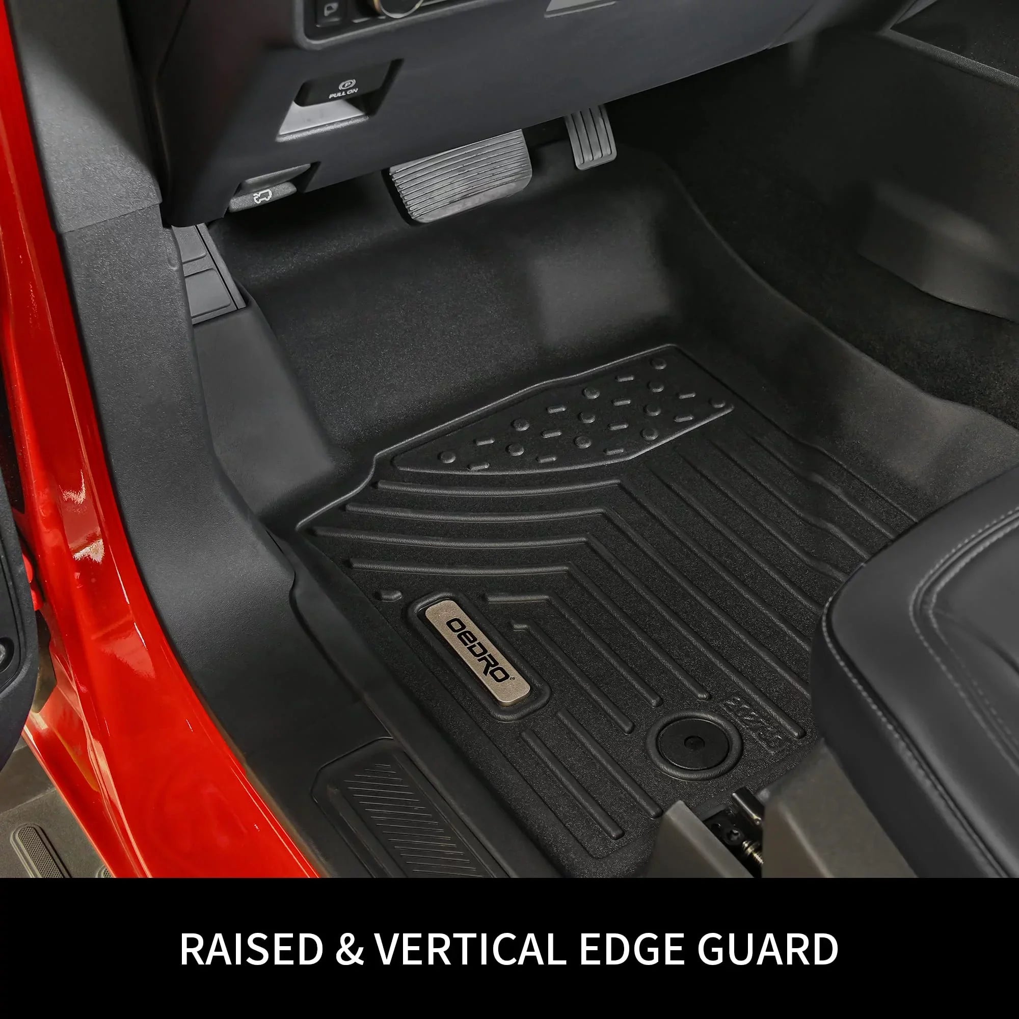 Floor 3 Mats TPE Weather 2021-2023 Row 2024 Jeep Cherokee Ledkingdomus Liner All Grand For L