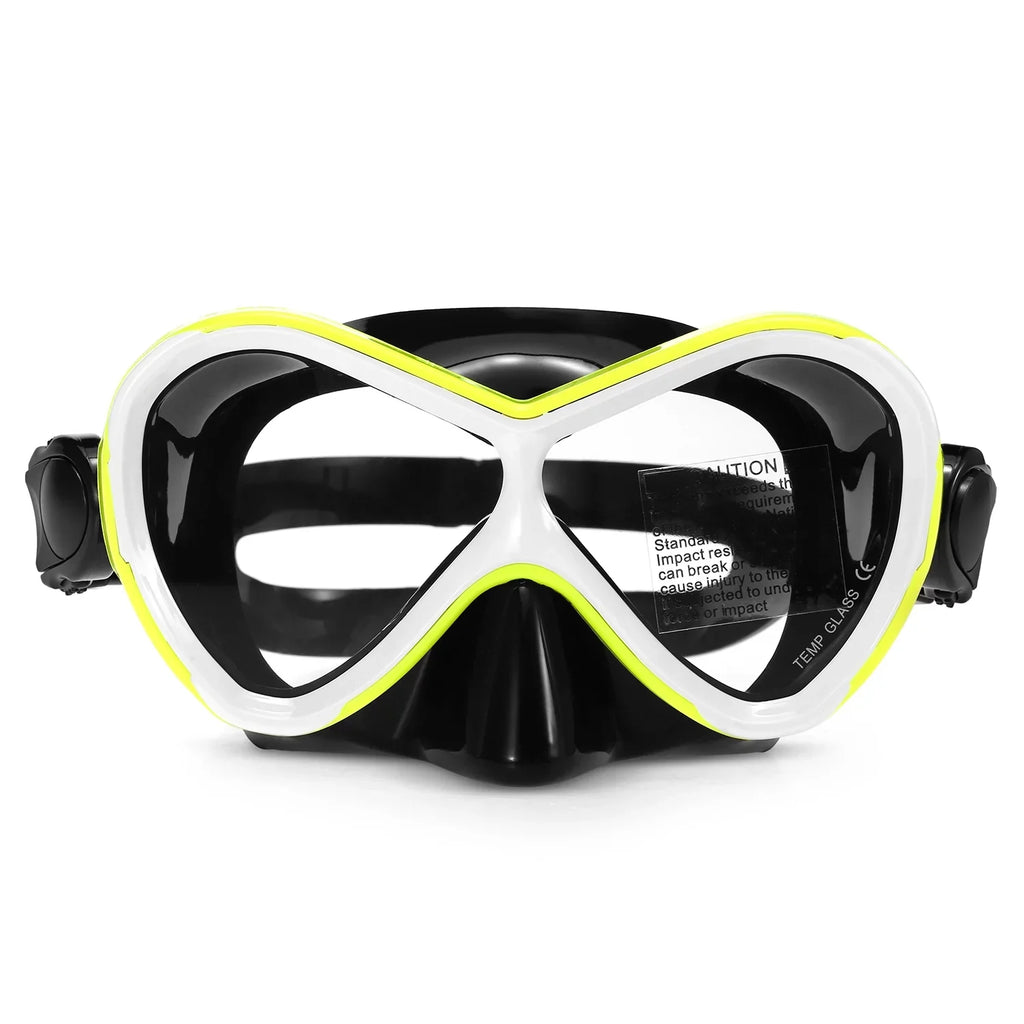Snorkel with Goggles Set 6588 for Tube -fog Professional Dry Snorkel Swimming Kids Goggles