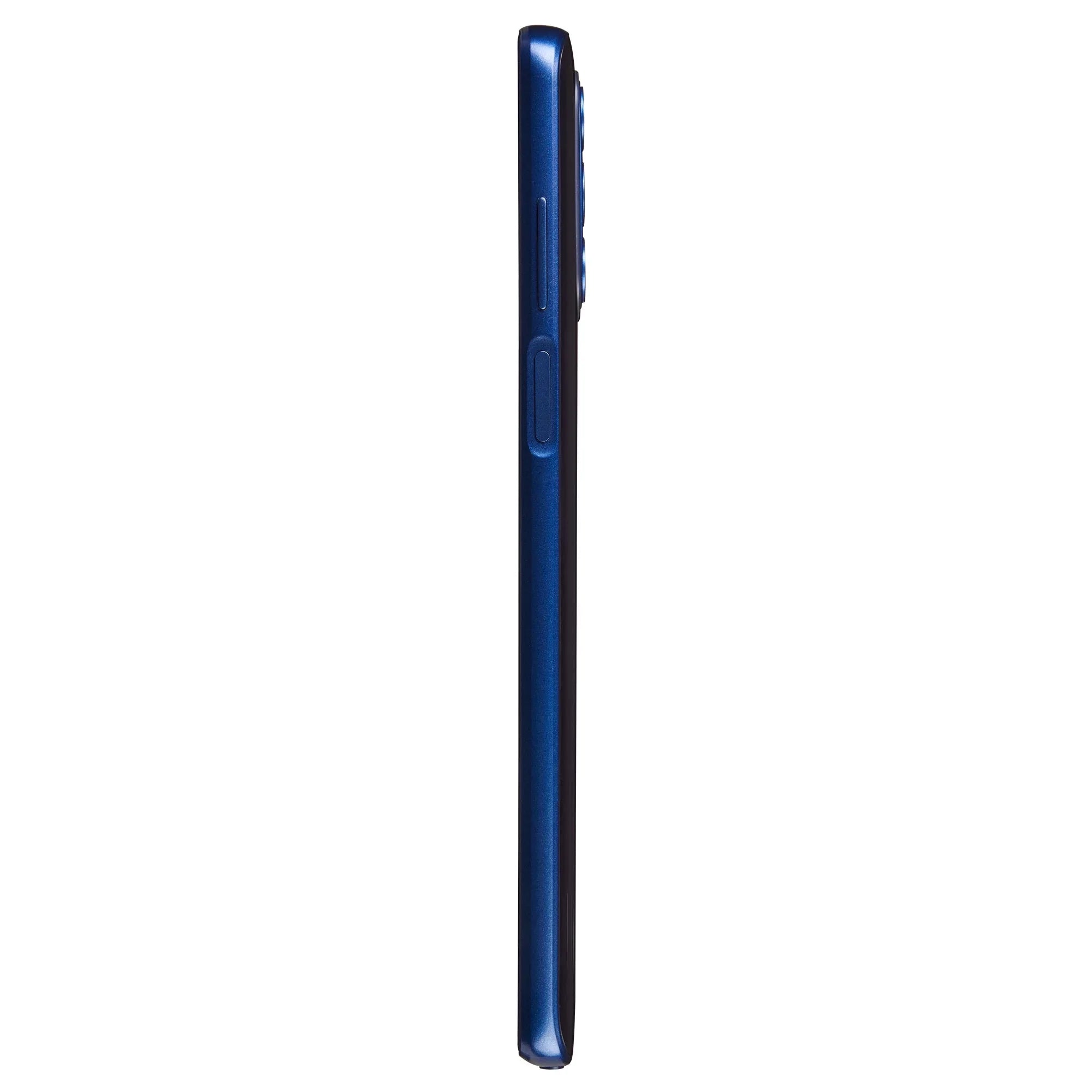 by Prepaid Stylus 128GB, G 4G to by Moto (2022), Total Motorola Verizon] Smartphone Verizon Blue- Total [Locked