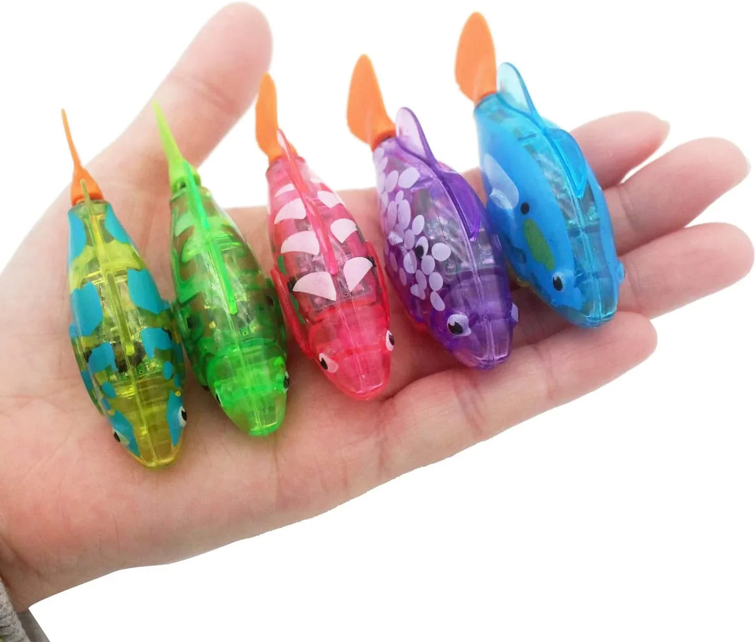 Fish Toys Pets Toddler Electric Electronic Baby Tank Toy Kids Fish WOVTE Pack) & Gift Animal (5 Bath Bathtub,