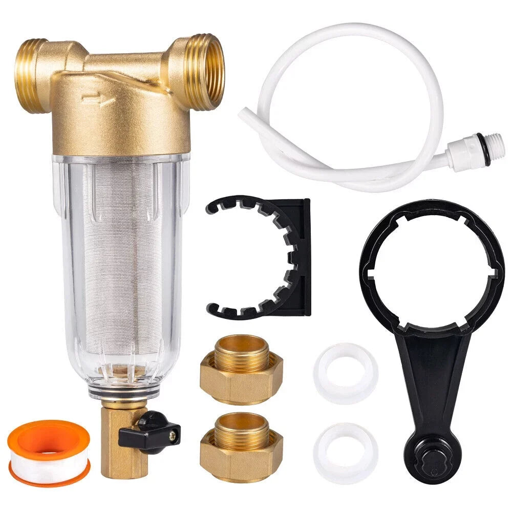 Fits Save Maintenance Sediment - Reusable 316L Durable Costs All Spin - KingFurt Design Down Filter to Material, Easy Pipes,