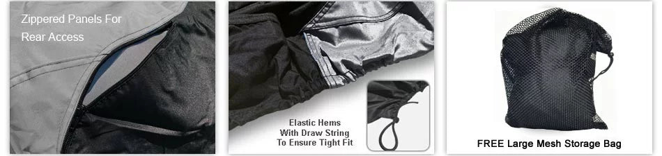Includes Weather Trailerable Black DOO For Sun, Rays, SEA Ski Protects Color More! Jet Weatherproof Rain, 1997-2000 from And All - Trailer Straps And - - / - GRAY UV Storage Bag GTi Cover