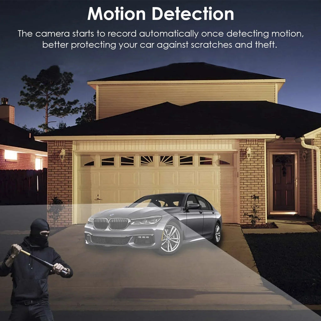 Parking Cam iMounTEK Dash Rear Angle,G-Sensor, and Car Monitor&G-Sensor, Dash 4.5" Camera with 70° Front Super Dual Wide
