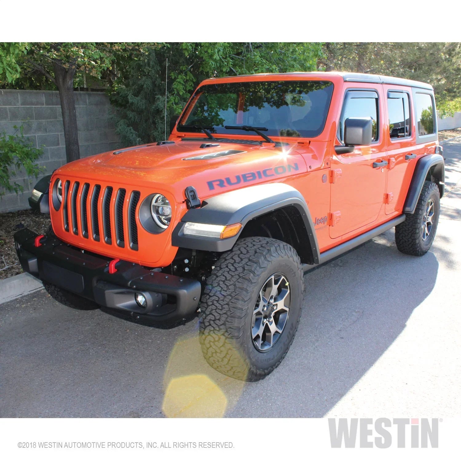 (JL) SPORT, Wind 2018-2019 Fits Wrangler WRANGLER UNLIMITED Deflector 2021 72-51499 JEEP SAHARA WRANGLER 18-23 UNLIMITED JEEP Westin In-Channel Fits select: