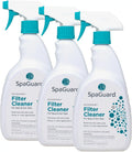 Spas Tubs, (Pack Hot & 3) For SpaGuard Filter Cleaner, of 1 qt,
