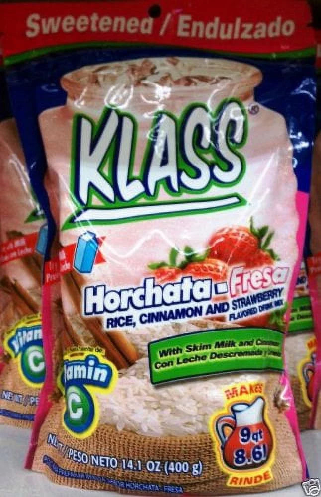 Klass Strawberry 4) of Horchata Mix (Pack