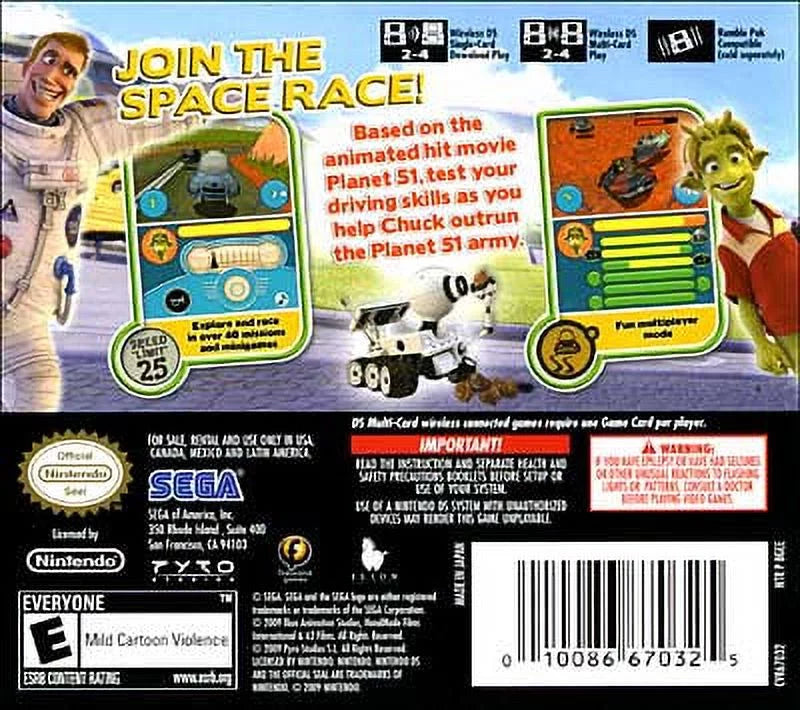 Game, 51: The Planet No Sega