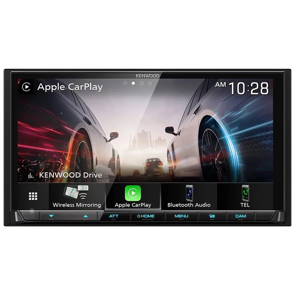 Multimedia DMX908S DRV-N520 Dashboard eXcelon Receiver Kenwood and 6.95" Camera New