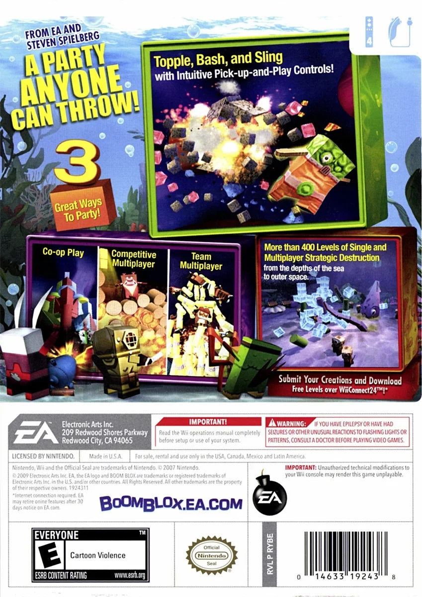 Blox Bash Boom Wii - Nintendo Party