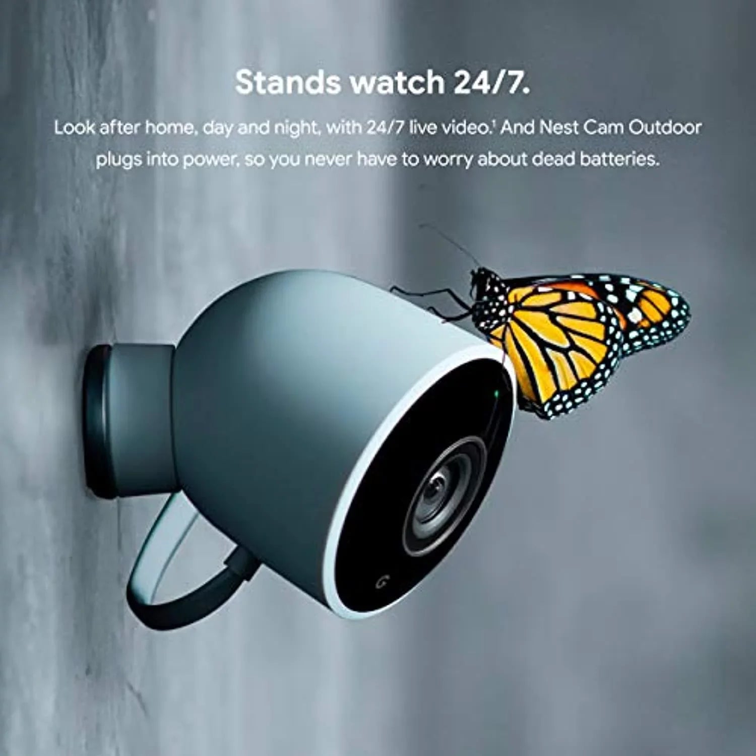 Surveillance Phone Generation - Outdoor Camera with Your 1st Night 2-Pack Control - Weatherproof Nest Vision Cam with Camera Outdoor - Google -
