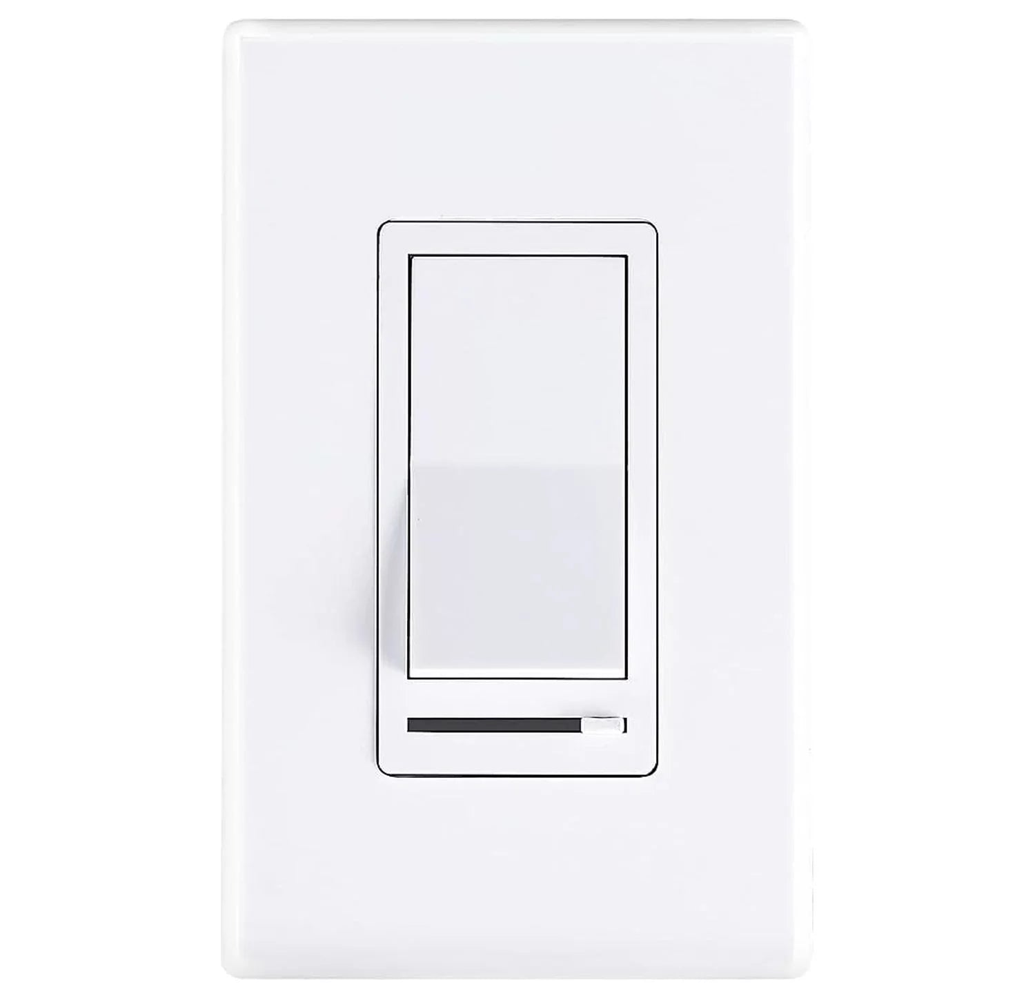 LED Watt Pole max,Cover Single for Included Switch Plate Wall Light/CFL/Incandescent,3-Way in Dimmer Slide,600 Dimmable Cloudy Bay