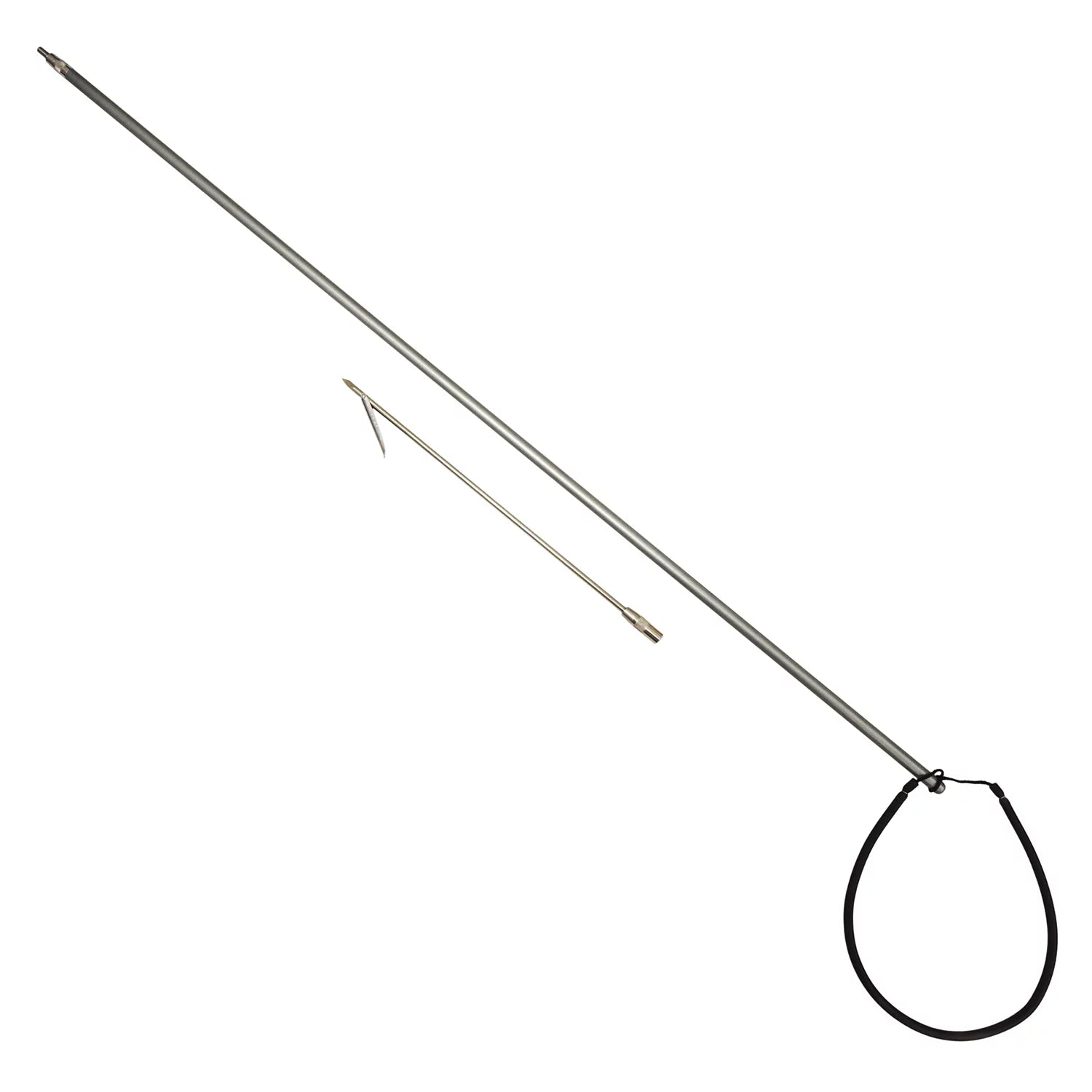 Heavy 1 Scuba Pole Spear Silver Prong Speartip Aluminum w/ Duty 6ft Choice