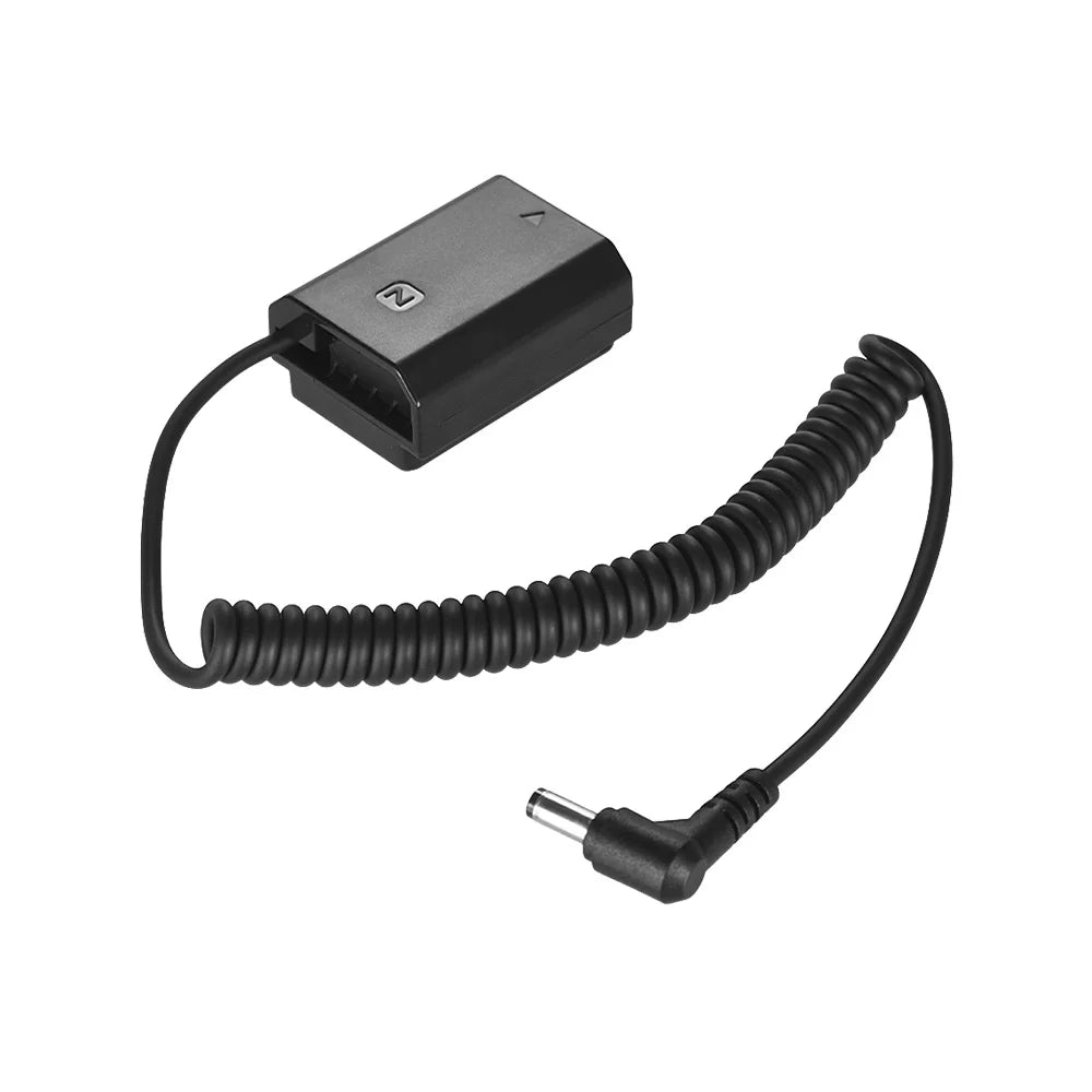 for Spring Dummy Andoer A9 A7RIII A7III Sony A7SIII, Battery FZ100 with NP Pack Adapter Cable