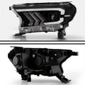 Headlights LED Sequential for Projector Black Ford Bar 2019-2022 Ranger, 9050695 DRL