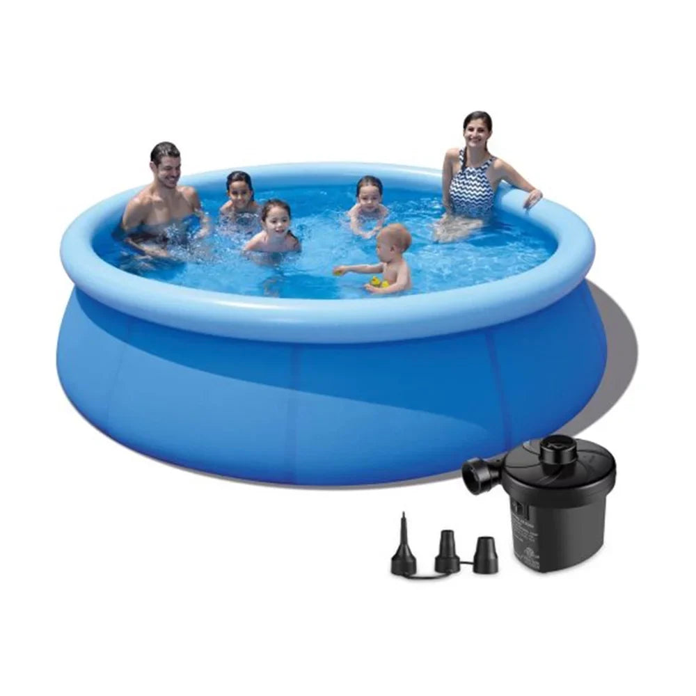 30in Pump X Above Included Inflatable Swimming Pool 12ft Ground