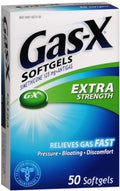 50 4) Strength (Pack SoftGels Extra Softgels Gas-X of