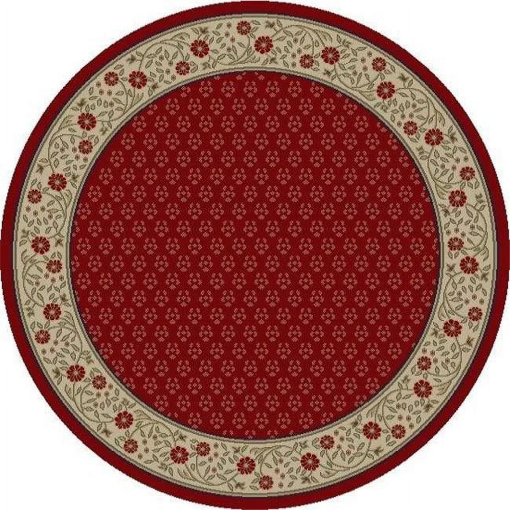 '- Harmony Round, 5 Red 3 ft. Global Jewel in. Concord