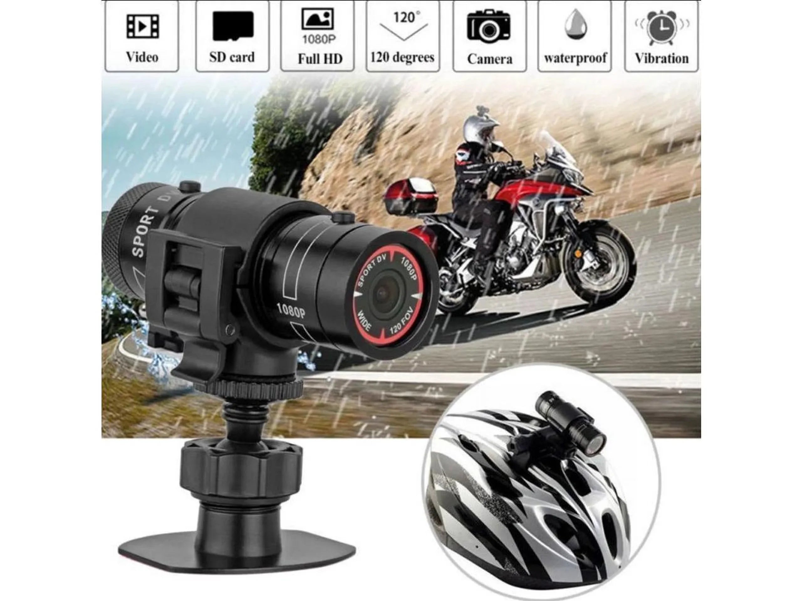 dash Helmet HD Cameras, Outdoor 1080P Bicycle TF Outdoor z10 helmet for Camera, Action Adventure+32GB Extreme flashlight Sports cam