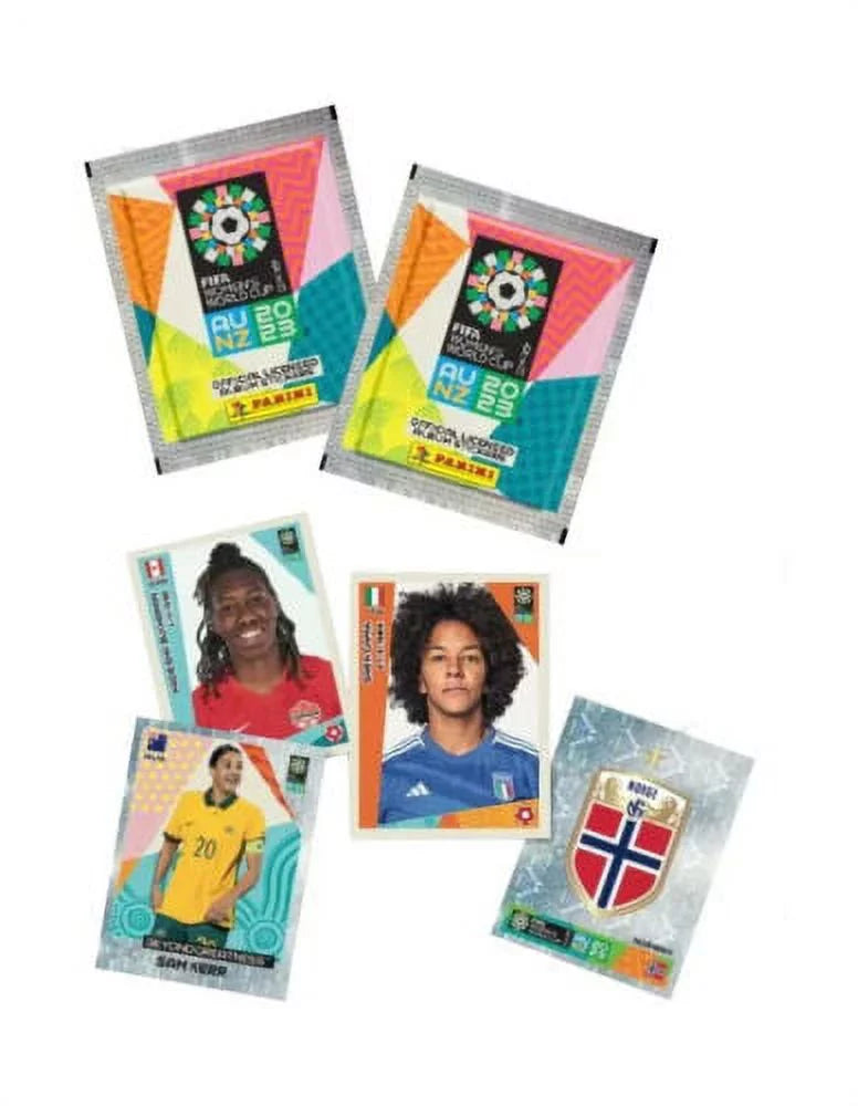 Official Box Zealand Women’s Panini 2023 Cup FIFA Sticker World Australia/New
