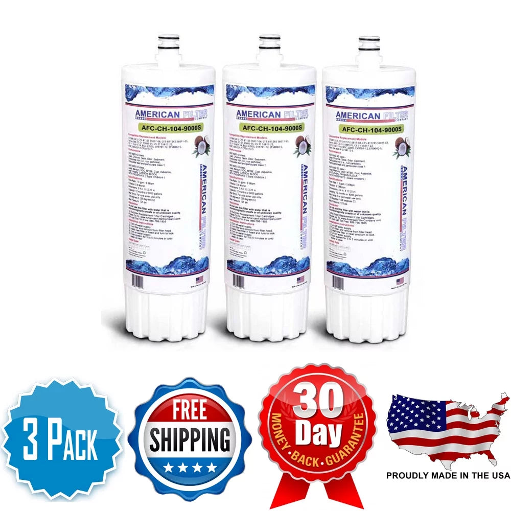 Compatible in with , , 3M® - Cuno® # 55817-27 Filters U.S.A. Pack , Model Water - AFC AFC-CH-300-12000K Made 3 Brand