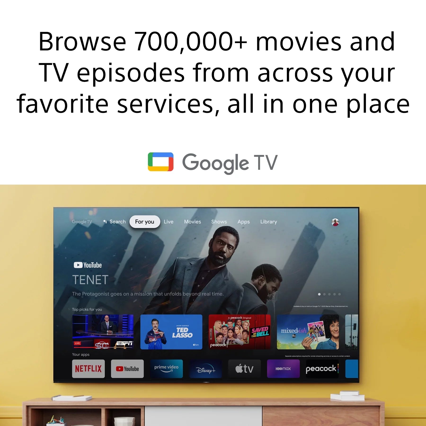 UHD Smart Restored LED (2160p) Sony KD50X80J X80J TV 50" Series 4K HDR (Refurbished) Google Class