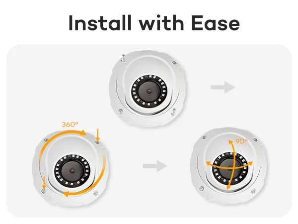 Camera Human AI ONWOTE Outdoor pre-installed Vehicle 8MP 16pcs Security with 6MP System, 16 Channel Recording, HDD 4K PoE NVR Surveillance Detection, PoE Business for Cameras, 16CH & 24-7 4TB IP 4K