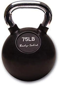 Rubber Pounds Coat Chrome Body-Solid 5-80 Kettlebells (75)