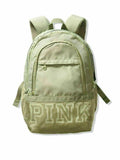 Backpack Bag Book School Secret Pink Shale Green New Collegiate Victoria's