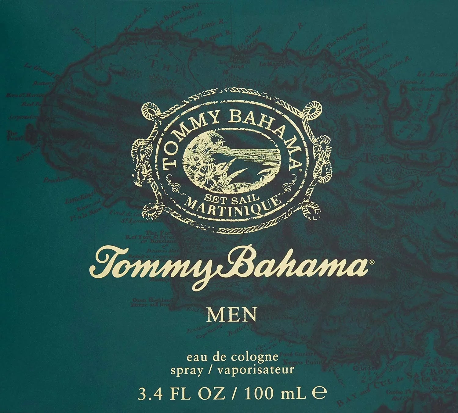 Sail Spray, 3.4 Bahama Martinique By For Set oz Tommy Cologne Men