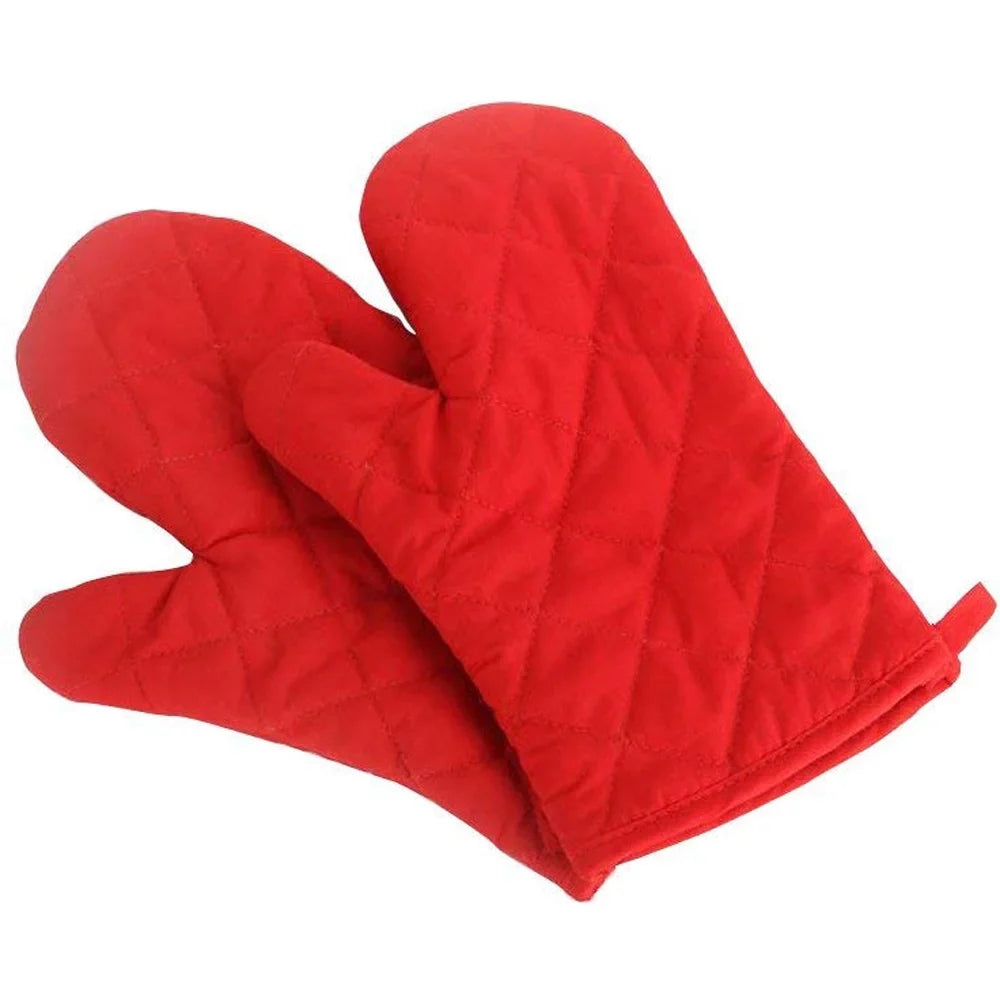 Red 2 with Cornhusker Deco Spray Kitchen Cooking Heat Oil Pack Bundle Pair Gourmet of Mitt Resistant Oven Chef Fat Duck
