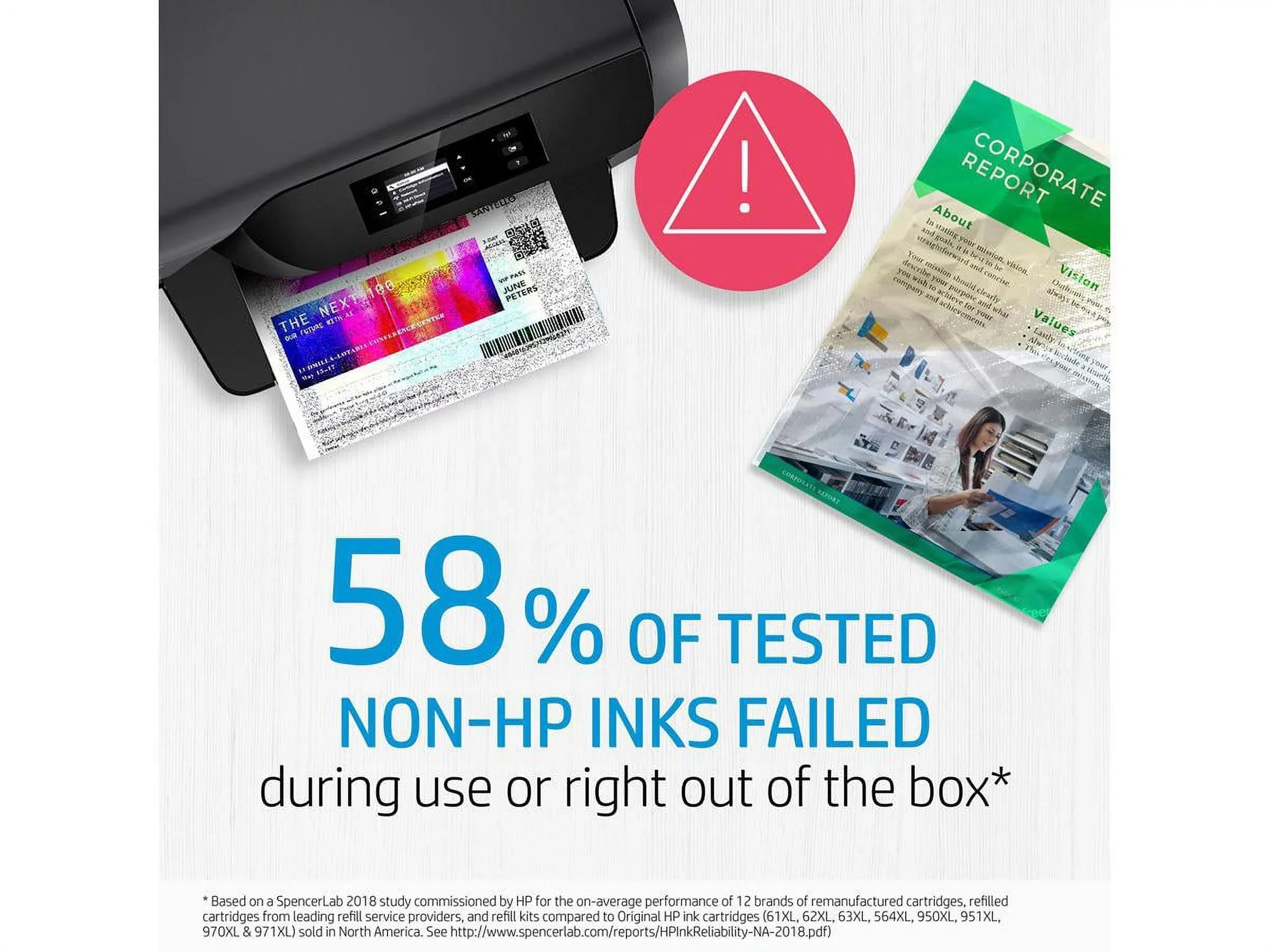 Yellow Black 952 952xl N9K27AN Combo Original (N9K28AN) Magenta, HP color Standard F6U19AN and Cyan,