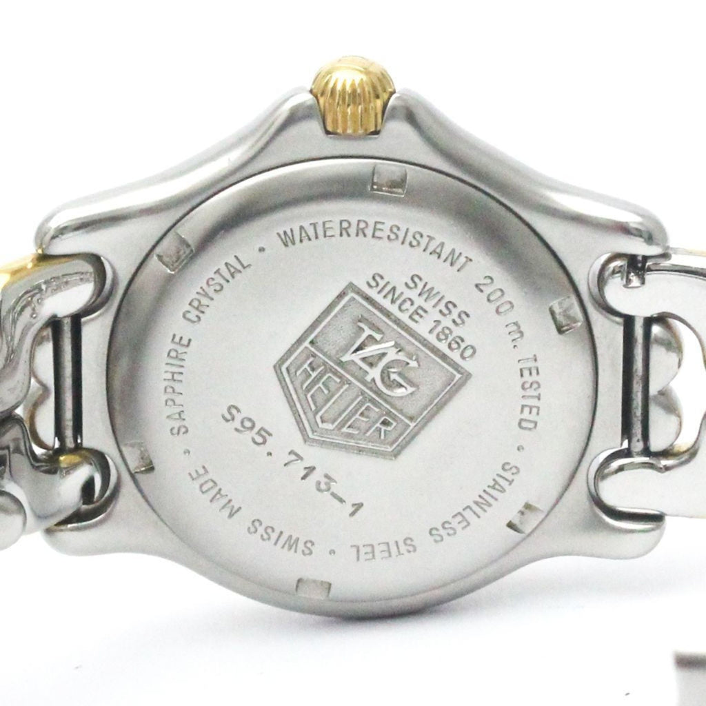 Mid Plated BF568511 Steel Watch TAG 200M Pre-Owned (Good) Polished HEUER Size Gold S95.713 Sel