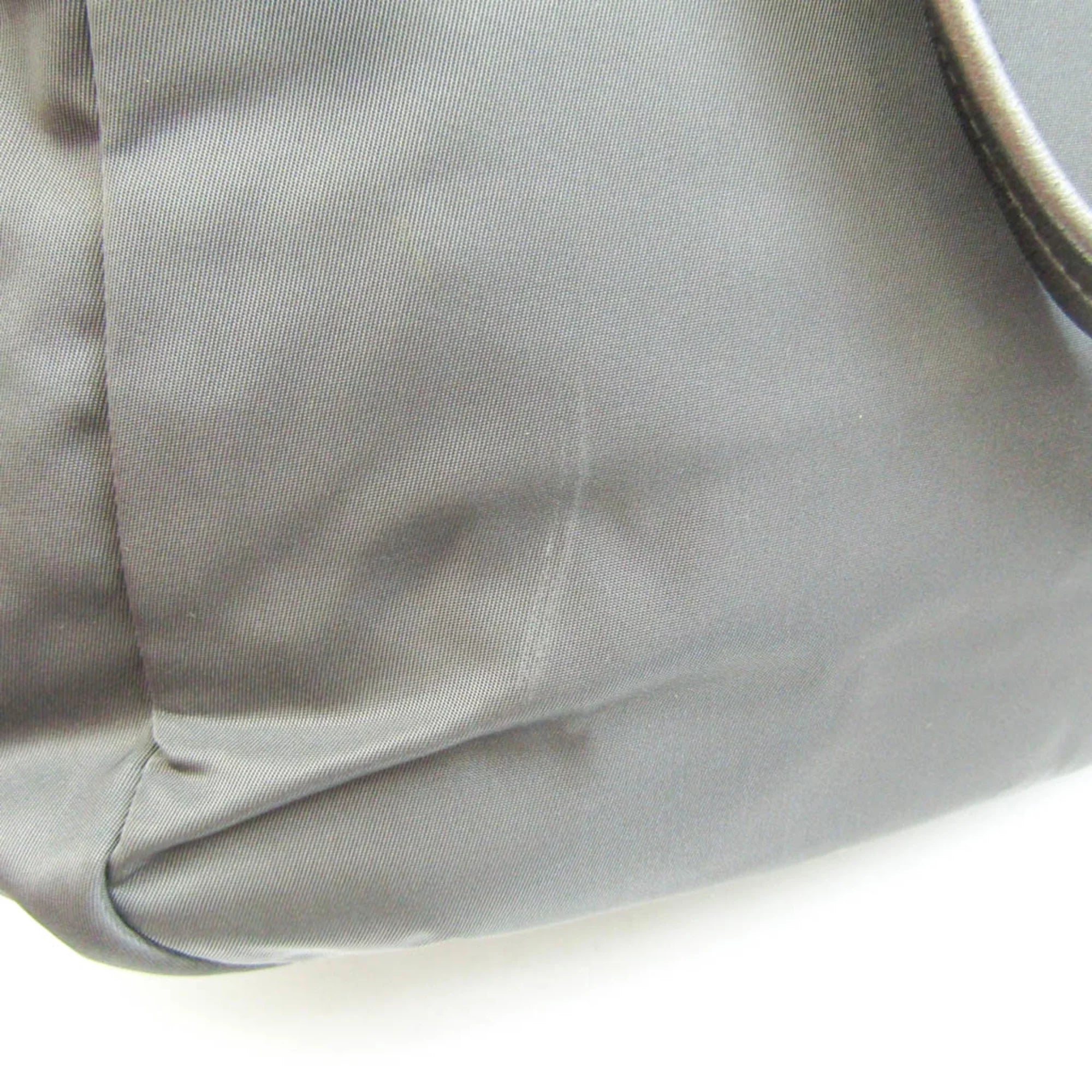 Tessuto,Leather Bag Pre-Owned Women's Prada Tote Bronze,Gray (Good) BR4007