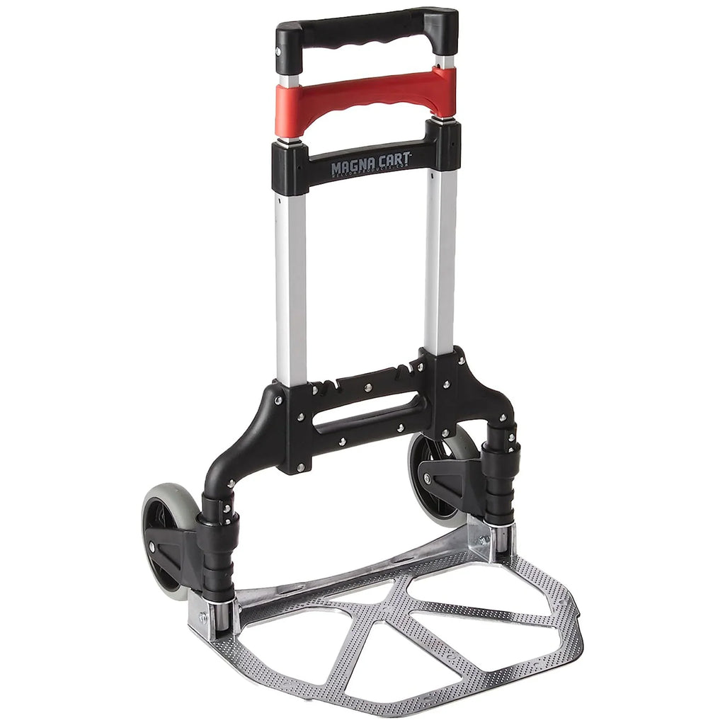Personal Pack) Hand with Folding Wheels, Rubber Magna (3 MCI Truck Cart