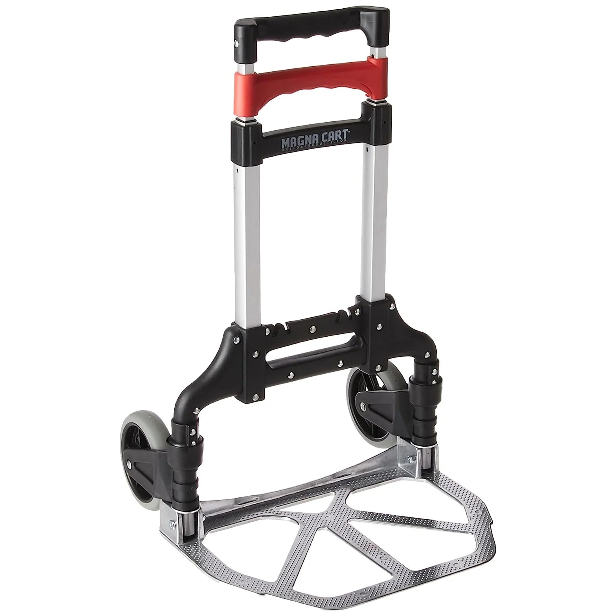 Personal Pack) Hand with Folding Wheels, Rubber Magna (3 MCI Truck Cart