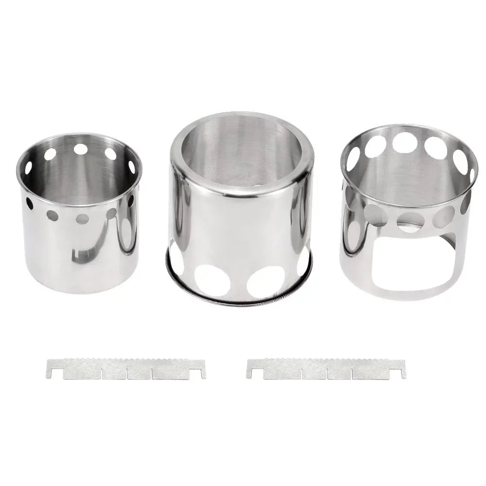 and Stove Wood Set, Tomshoo Activities Cooking for Compact Backpacking Burning Pot Ideal and
