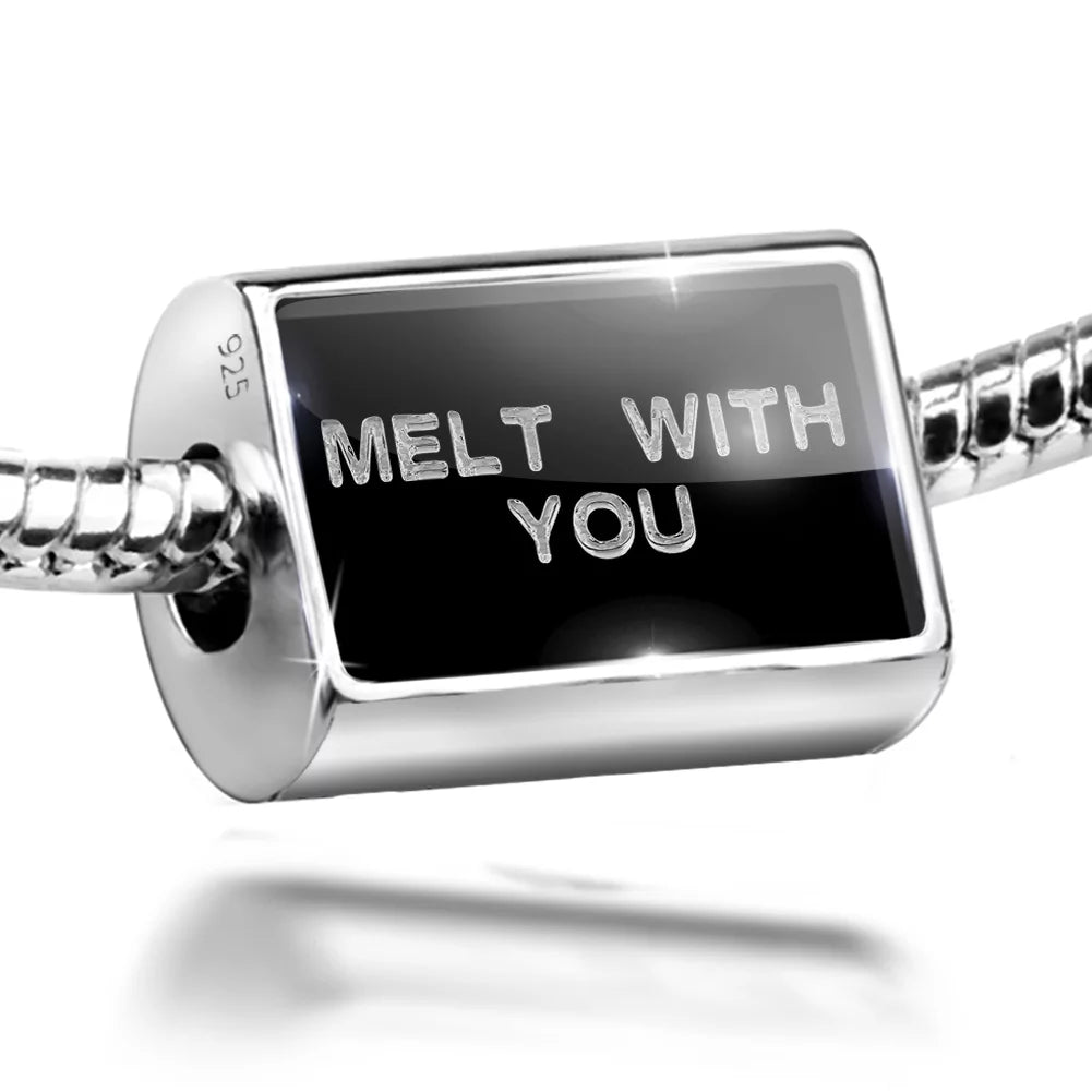 You Cubes Ice on Sterling Charm Melt Bead Silver Clear Black Neonblond 925 With