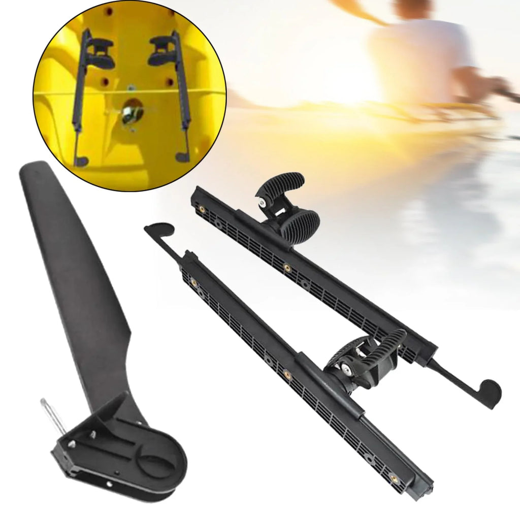 Brace Kayak Boat Pedals kesoto with Boat Watercraft Rudder Fishing Tail Canoeing Rudder Marine Accessories Foot Foot for Kayak Pegs