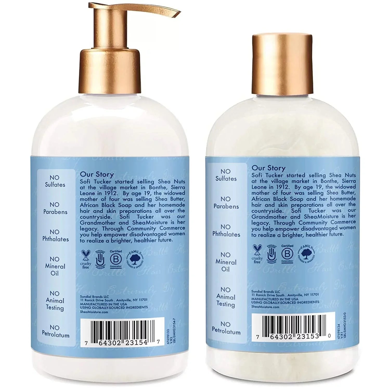 Yogurt 13oz and Damaged Shampoo Hair SheaMoisture Manuka & Hydrate For Conditioner Butter Shea & Honey Repair