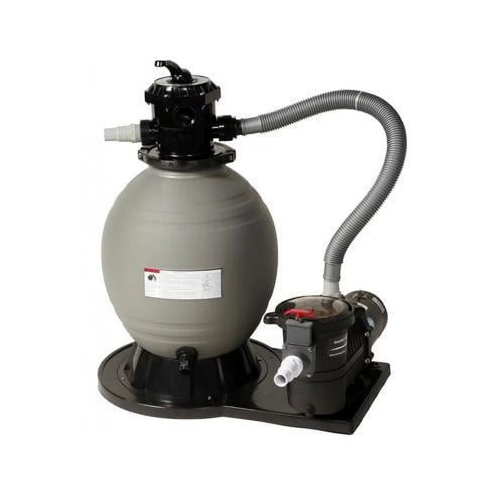 Sand Sandman Above Blue Filter Ground Pump w/ Wave 1.0HP System -