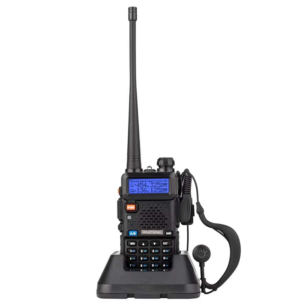 RF two UBesGoo Band UV-5R Radio Walkie Radio mAh 1800 Baofeng FM Way Dual Talkie 5W Ham