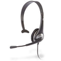 Y-Adapter & Gray Cyber Microphone w/ (AC-104) Mono Acoustics - Headset