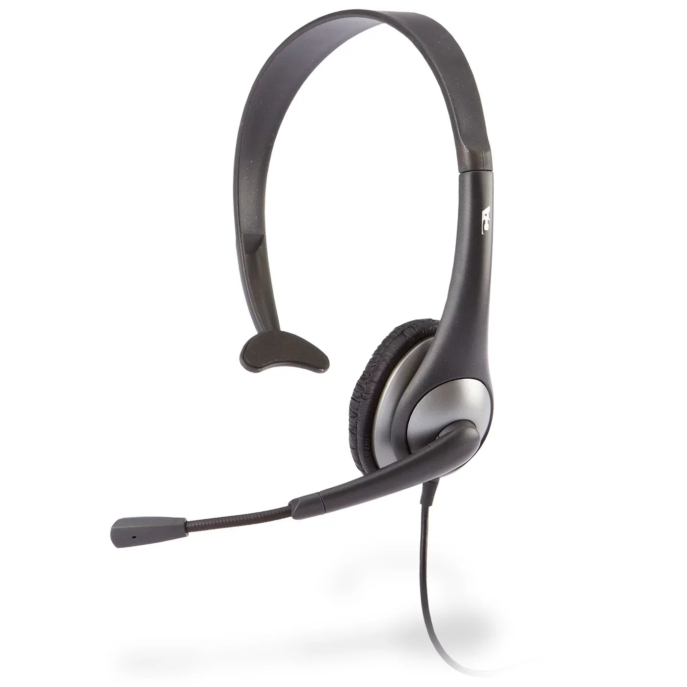 Y-Adapter & Gray Cyber Microphone w/ (AC-104) Mono Acoustics - Headset