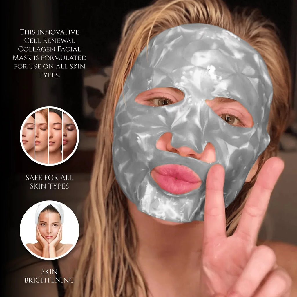 Facial Platinum Renewal Single - Cell Collagen Mask Mask