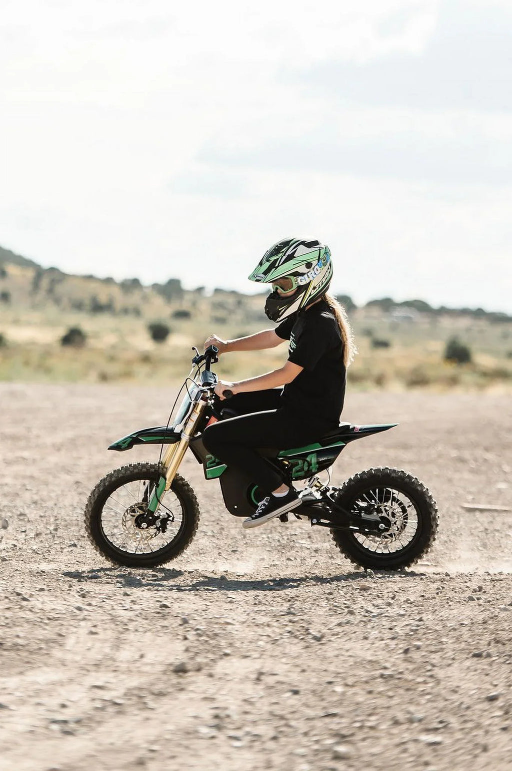 1000W, parents, DRIFT speed torque Lithiom variable for motocross & Dirt 36v10ah Black, 18MPH Toys Teens, Green controls for Ion, Bike, Kids, Speed, Electric HERO Max